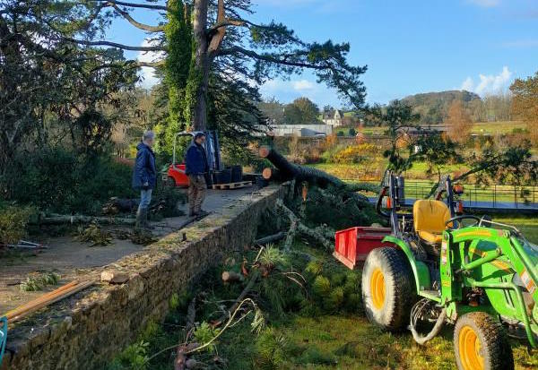 LES ÉQUIPES MOBILISÉES FACE AUX DÉGÂTS DE LA TEMPÊTE CIARAN