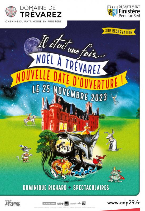 Bonne nouvelle, "Noël à Trévarez" maintenu > Ouverture repoussée d'une semaine