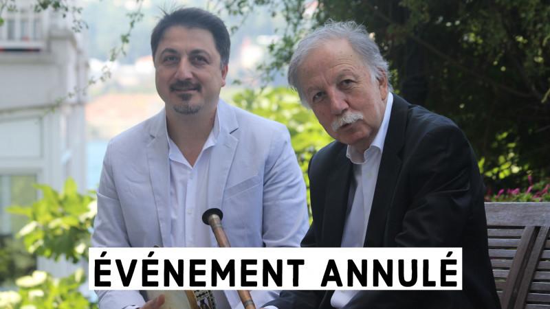 Annulation du concert DU DUO ÖMER ET AHMET ERDOGDULAR