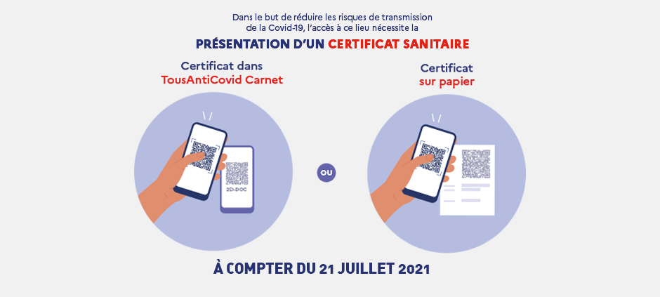 INFORMATION COVID-19 // Pass sanitaire